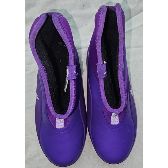 Jordan Kids Bootie Sneakers – Size 13C, Purple Slip-On with Jumpman Logo - Picture 6 of 7